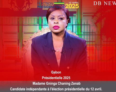 Gabon – Présidentielle 2025 – Madame Gninga Chaning Zenaba, candidate indépendante à l'élection présidentielle du 12 avril.